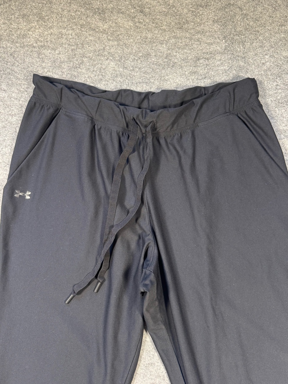Under Armour Black Women's Jogger Pants with Drawstring, EUC, Women’s M